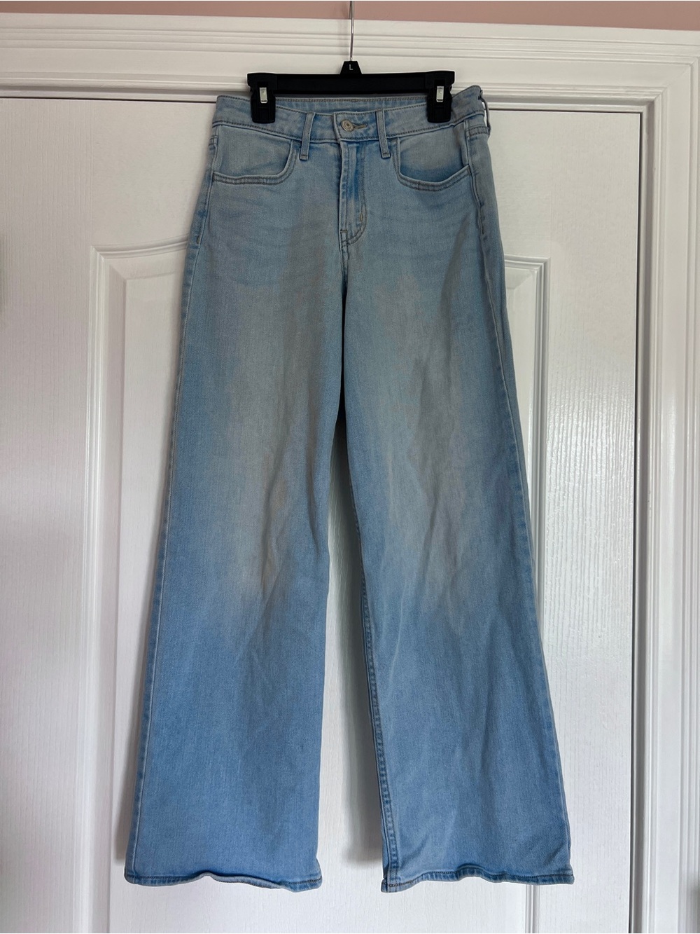 Old Navy Light Blue Wide-Leg Women's Jeans